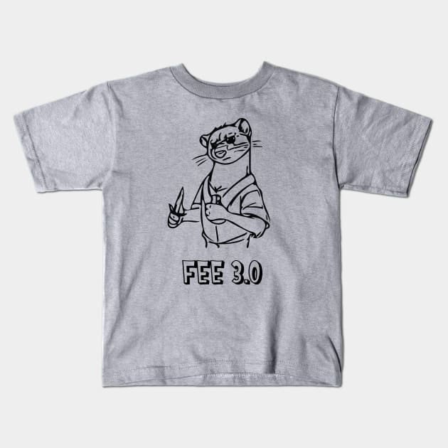 Fee 3.0 Kids T-Shirt by Cactux